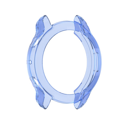 For Ticwatch Pro 3 GPS TPU Color Transparent Half Wrapped Protective Shell(Transparent Blue) by bashfashion