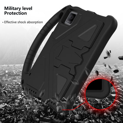 For TCL Tab 10 Gen2 10.36 2023 EVA Shockproof Tablet Case with Holder(Black) by bashfashion