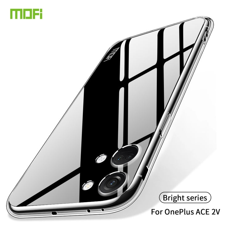 For OnePlus Ace 2V MOFI Ming Series Ultra-thin TPU Phone Case(Transparent) by MOFI