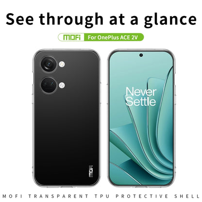For OnePlus Ace 2V MOFI Ming Series Ultra-thin TPU Phone Case(Transparent) by MOFI