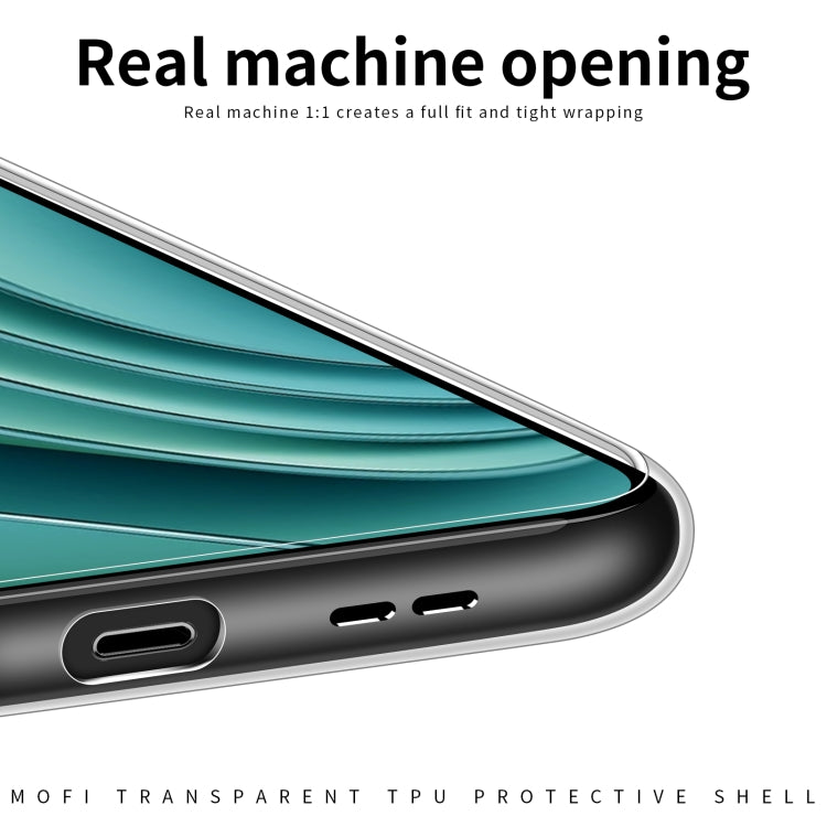 For OnePlus Ace 2V MOFI Ming Series Ultra-thin TPU Phone Case(Transparent) by MOFI