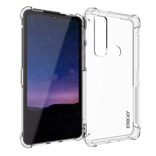 For Motorola Defy 2 ENKAY Hat-Prince Transparent TPU Shockproof Phone Case by ENKAY