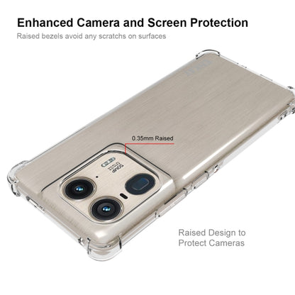 For Motorola Edge 50 Ultra ENKAY Hat-Prince Transparent TPU Shockproof Phone Case by ENKAY