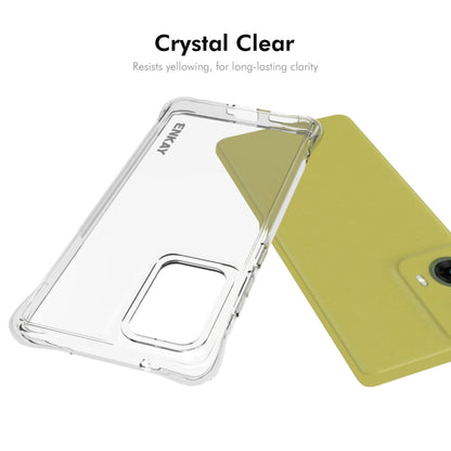 For Motorola Moto G85 5G ENKAY Hat-Prince Transparent TPU Shockproof Phone Case by ENKAY