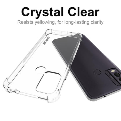 For Nokia C22 4G ENKAY Clear TPU Shockproof Anti-slip Phone Case by ENKAY