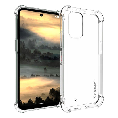 For Nokia XR21 5G ENKAY Transparent TPU Shockproof Phone Case by ENKAY