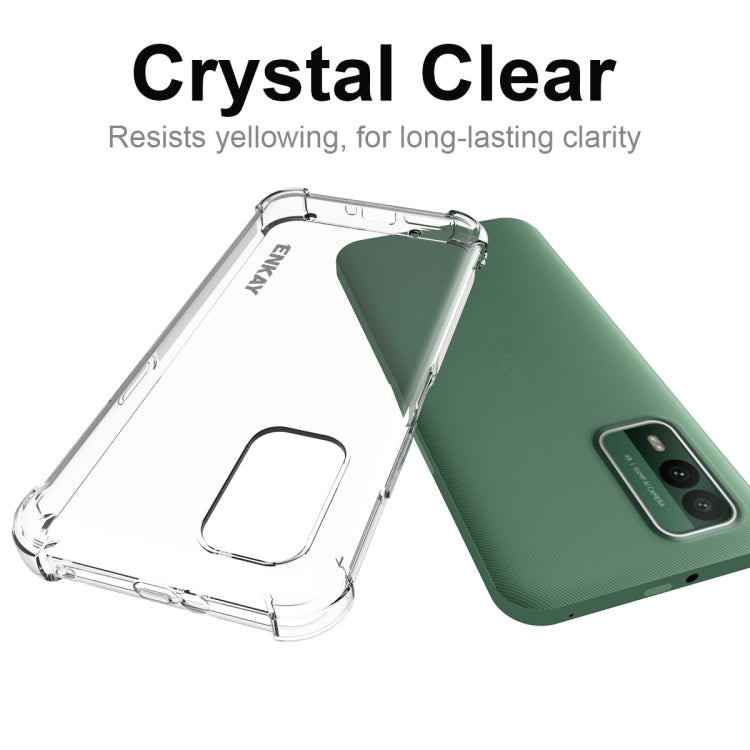 For Nokia XR21 5G ENKAY Transparent TPU Shockproof Phone Case by ENKAY
