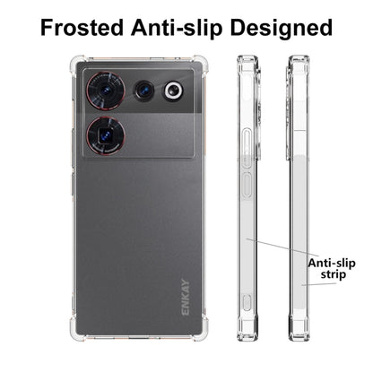 For ZTE Nubia Z50 Ultra 5G ENKAY Clear TPU Shockproof Anti-slip Phone Case by ENKAY