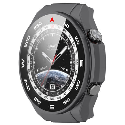 For Huawei Watch Ultimate PC+ Toughened Film Integrated Watch Protective Case(Grey) by bashfashion