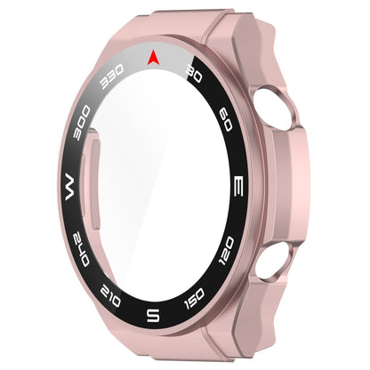 For Huawei Watch Ultimate PC+ Toughened Film Integrated Watch Protective Case(Rose Gold) by bashfashion