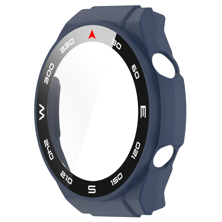 For Huawei Watch Ultimate PC+ Toughened Film Integrated Watch Protective Case(Blue) by bashfashion