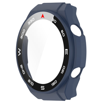 For Huawei Watch Ultimate PC+ Toughened Film Integrated Watch Protective Case(Blue) by bashfashion