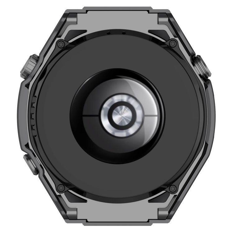 For Huawei Watch Ultimate PC+ Toughened Film Integrated Watch Protective Case(Black) by bashfashion