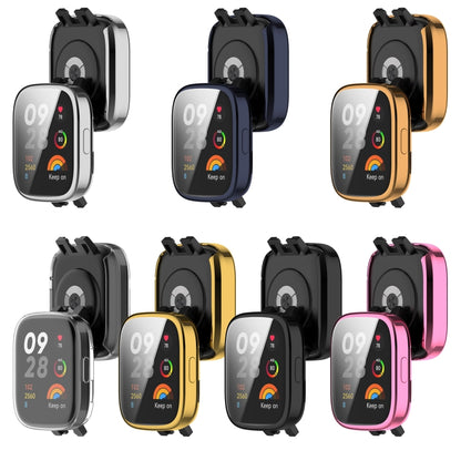 For Redmi Watch 3 TPU Fully Enclosed Watch Protective Case(Transparent) by bashfashion