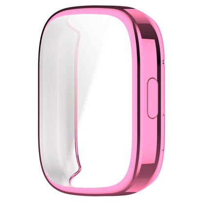For Redmi Watch 3 Lite TPU Fully Enclosed Watch Protective Case(Pink) by bashfashion