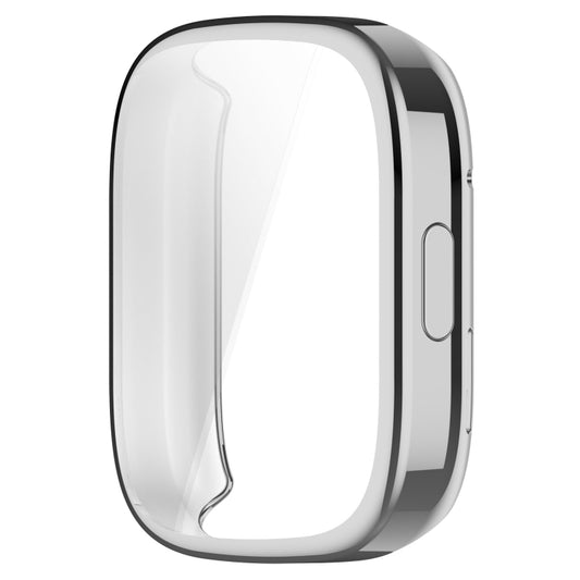For Redmi Watch 3 Lite TPU Fully Enclosed Watch Protective Case(Silver) by bashfashion