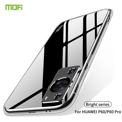 For Huawei P60 / P60 Pro MOFI Ming Series Ultra-thin TPU Phone Case(Transparent) by MOFI