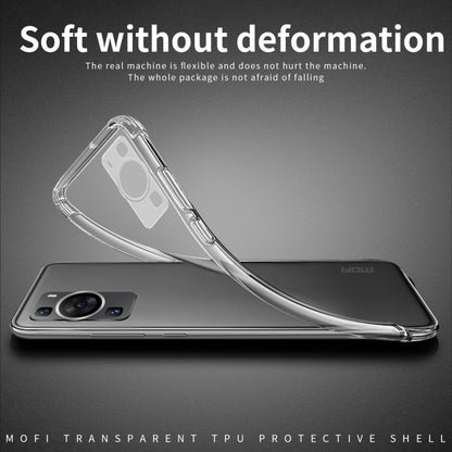 For Huawei P60 / P60 Pro MOFI Ming Series Ultra-thin TPU Phone Case(Transparent) by MOFI