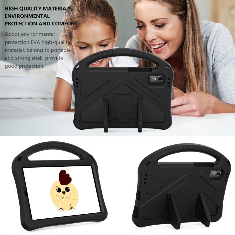 For Lenovo Tab M9 TB-310FU 2023 EVA Shockproof Tablet Case with Holder(Black) by bashfashion