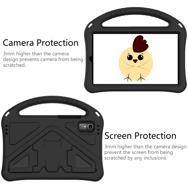 For Lenovo Tab M9 TB-310FU 2023 EVA Shockproof Tablet Case with Holder(Black) by bashfashion