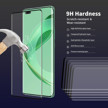 For Huawei Nova 11 Pro / 11 Ultra ENKAY Hat-Prince 3D Curved Full Glue Tempered Glass Film by ENKAY