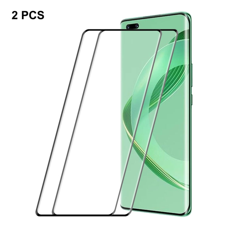 For Huawei Nova 11 Pro / 11 Ultra 2pcs ENKAY Hat-Prince 3D Curved Full Glue Tempered Glass Film by ENKAY