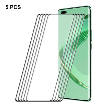 For Huawei Nova 11 Pro / 11 Ultra 5pcs ENKAY Hat-Prince 3D Curved Full Glue Tempered Glass Film by ENKAY