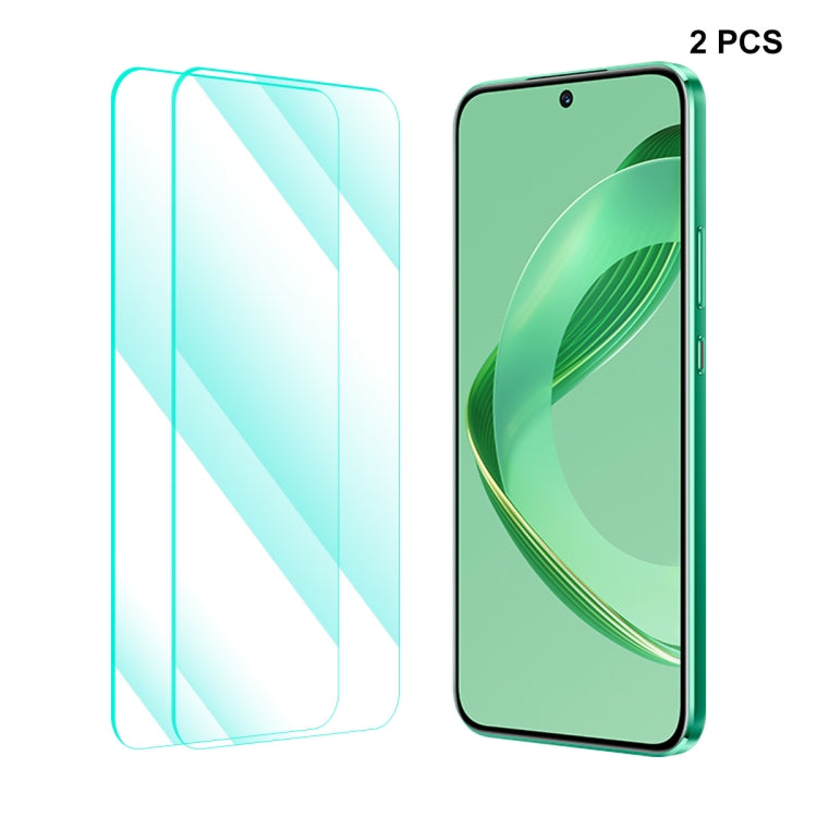 For Huawei Nova 11 2pcs ENKAY 0.26mm 9H 2.5D High Aluminum-silicon Tempered Glass Film by ENKAY