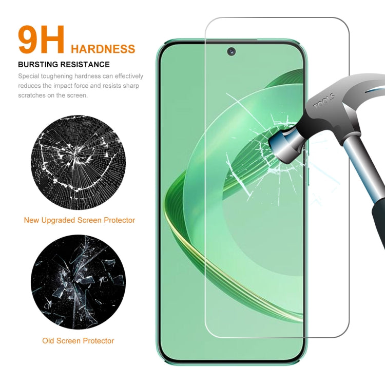 For Huawei Nova 11 2pcs ENKAY 0.26mm 9H 2.5D High Aluminum-silicon Tempered Glass Film by ENKAY