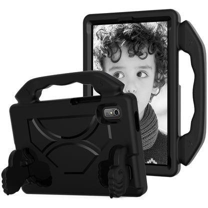 For Lenovo Tab M9 LTE 2023 Thumb Bracket EVA Shockproof Tablet Case(black) by bashfashion
