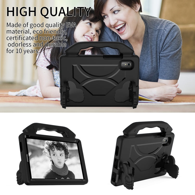For Lenovo Tab M9 LTE 2023 Thumb Bracket EVA Shockproof Tablet Case(black) by bashfashion
