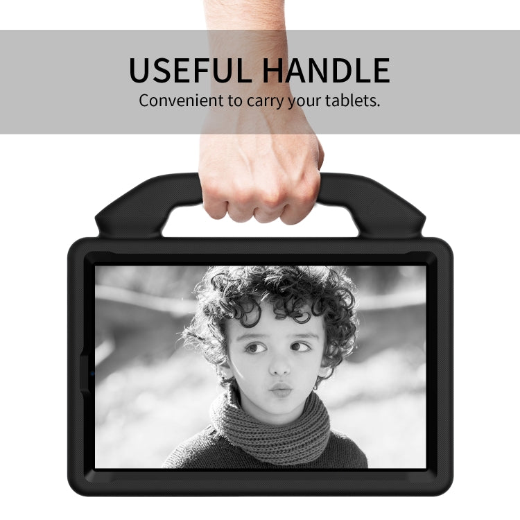 For Lenovo Tab M9 LTE 2023 Thumb Bracket EVA Shockproof Tablet Case(black) by bashfashion