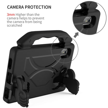 For Lenovo Tab M9 LTE 2023 Thumb Bracket EVA Shockproof Tablet Case(black) by bashfashion