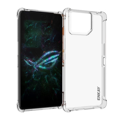For Asus Rog Phone 9 / 9 Pro ENKAY Hat-Prince Transparent TPU Shockproof Phone Case by ENKAY