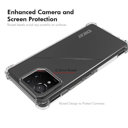 For Asus Rog Phone 9 / 9 Pro ENKAY Hat-Prince Transparent TPU Shockproof Phone Case by ENKAY