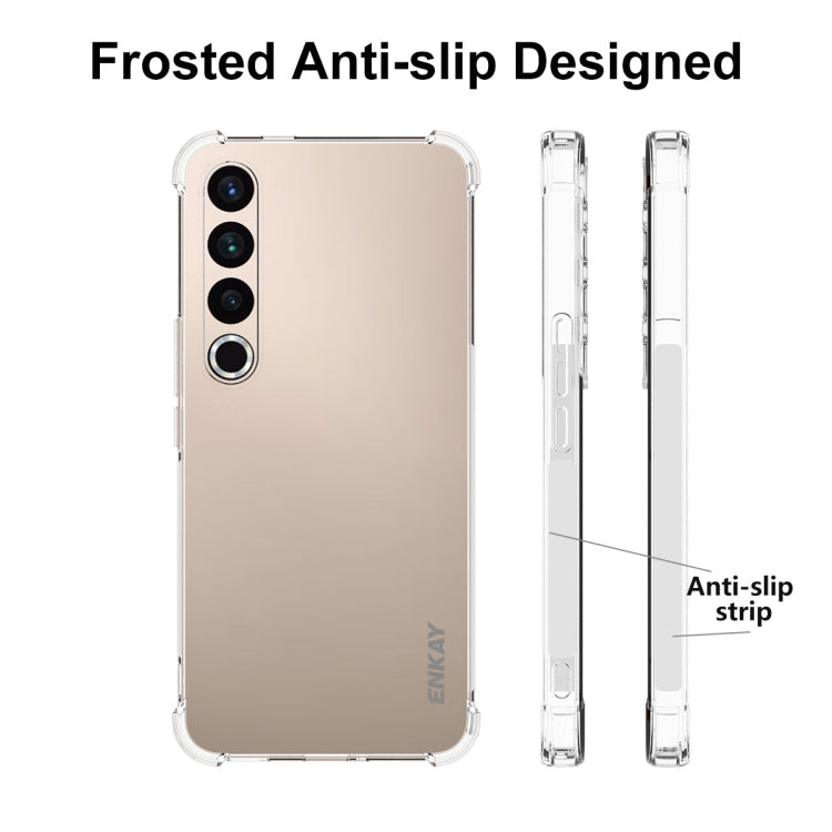 For Meizu 20 Pro ENKAY Hat-Prince Transparent TPU Shockproof Phone Case by ENKAY