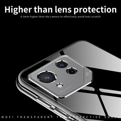 For ASUS ROG Phone 8 Pro MOFI Ming Series Ultra-thin TPU Phone Case(Transparent) by MOFI