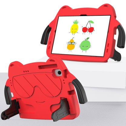 For Nokia T20 10.36 2021 Ice Baby EVA Shockproof Hard PC Tablet Case(Red+Black) by bashfashion