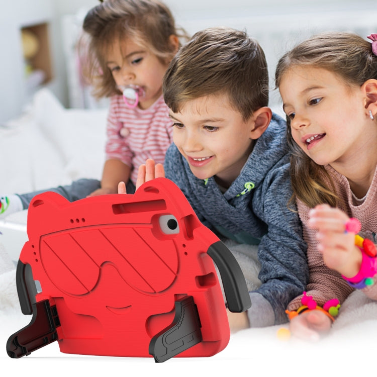 For Nokia T20 10.36 2021 Ice Baby EVA Shockproof Hard PC Tablet Case(Red+Black) by bashfashion