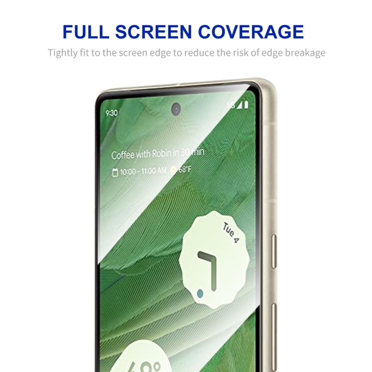 5pcs For Google Pixel 7A ENKAY Full Glue High Aluminum-silicon Tempered Glass Film by ENKAY