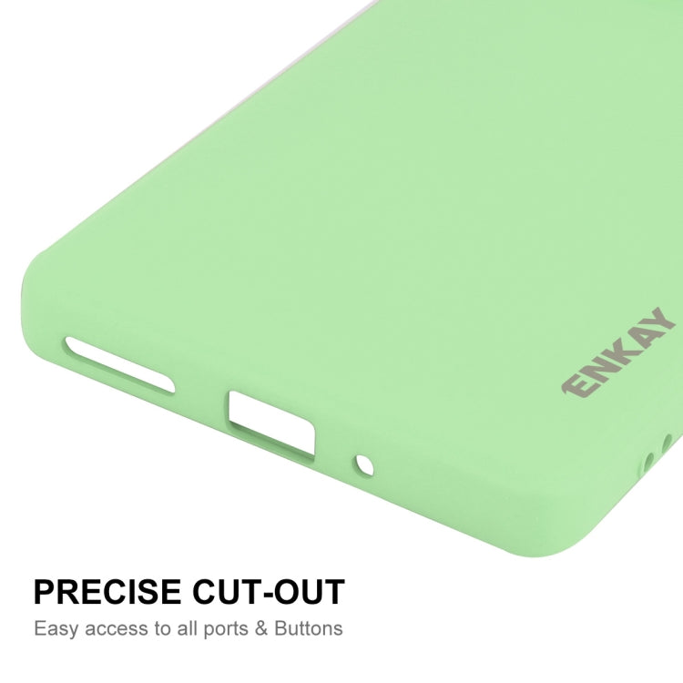 For OnePlus Ace 3 Pro ENKAY Liquid Silicone Soft Shockproof Phone Case(Black) by ENKAY