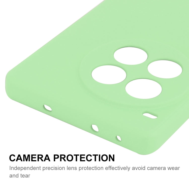 For OnePlus Ace 3 Pro ENKAY Liquid Silicone Soft Shockproof Phone Case(Dark Green) by ENKAY