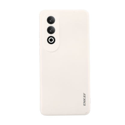 For OnePlus Nord CE4 ENKAY Liquid Silicone Soft Shockproof Phone Case(Beige) by ENKAY