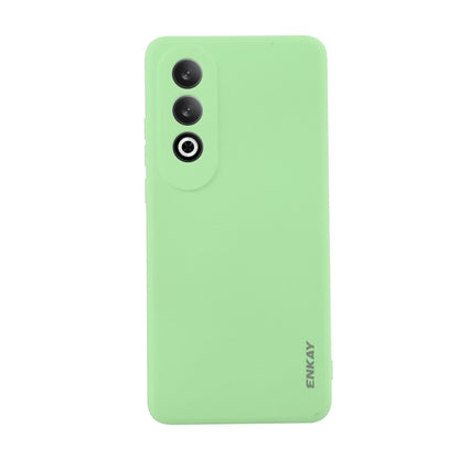 For OnePlus Nord CE4 ENKAY Liquid Silicone Soft Shockproof Phone Case(Light Green) by ENKAY