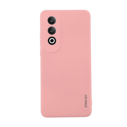 For OnePlus Nord CE4 ENKAY Liquid Silicone Soft Shockproof Phone Case(Pink) by ENKAY