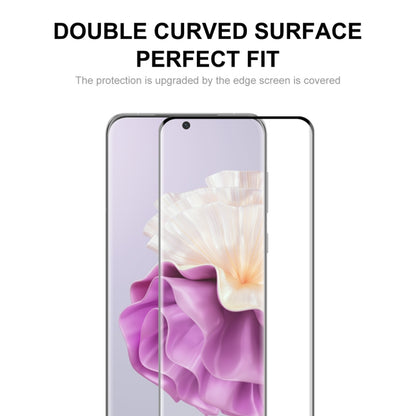 For Huawei P60 Pro / Art 2pcs ENKAY 3D Curved Full Glue Hot Bending Tempered Glass Full Film by ENKAY