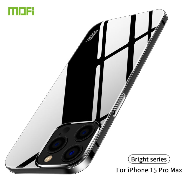 For iPhone 15 Pro Max MOFI Ming Series Ultra-thin TPU Phone Case(Transparent) by MOFI