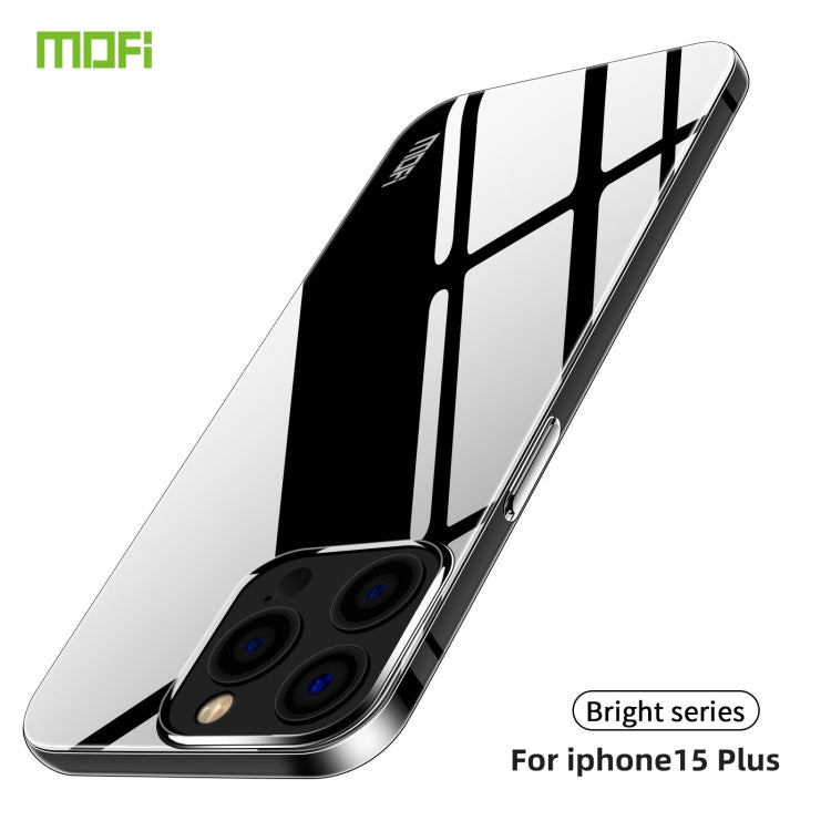 For iPhone 15 Pro MOFI Ming Series Ultra-thin TPU Phone Case(Transparent) by MOFI
