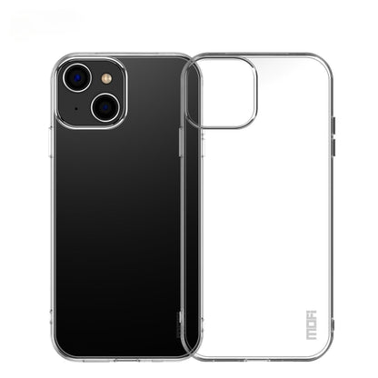 For iPhone 15 Plus MOFI Ming Series Ultra-thin TPU Phone Case(Transparent) by MOFI