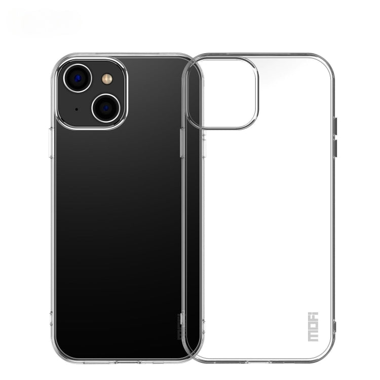 For iPhone 15 MOFI Ming Series Ultra-thin TPU Phone Case(Transparent) by MOFI
